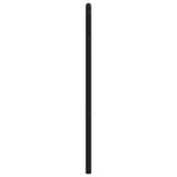 Metal Replace Headboard Black 135 cm - 45-Degree Angle