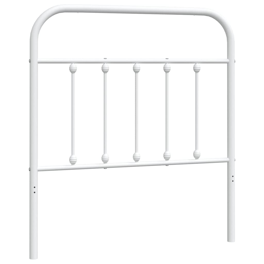 Metal Replace Headboard White 90 cm