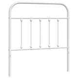 Metal Replace Headboard White 90 cm