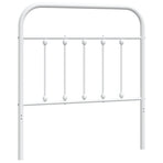 Metal Replace Headboard White 90 cm