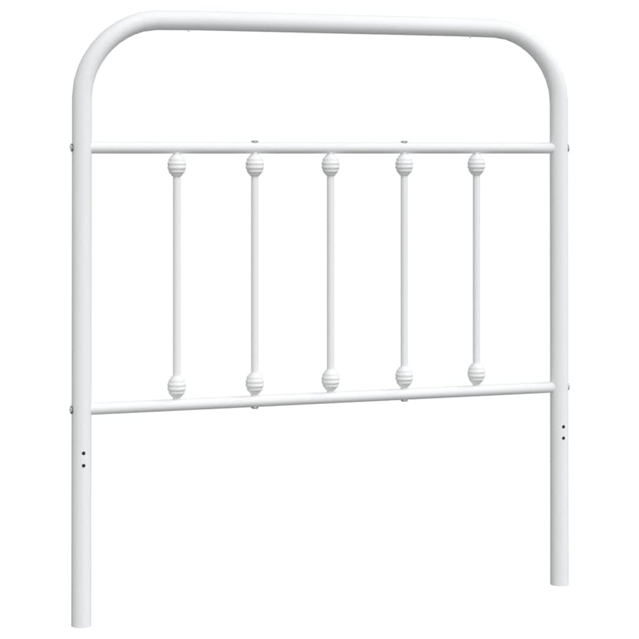 Metal Replace Headboard White 90 cm