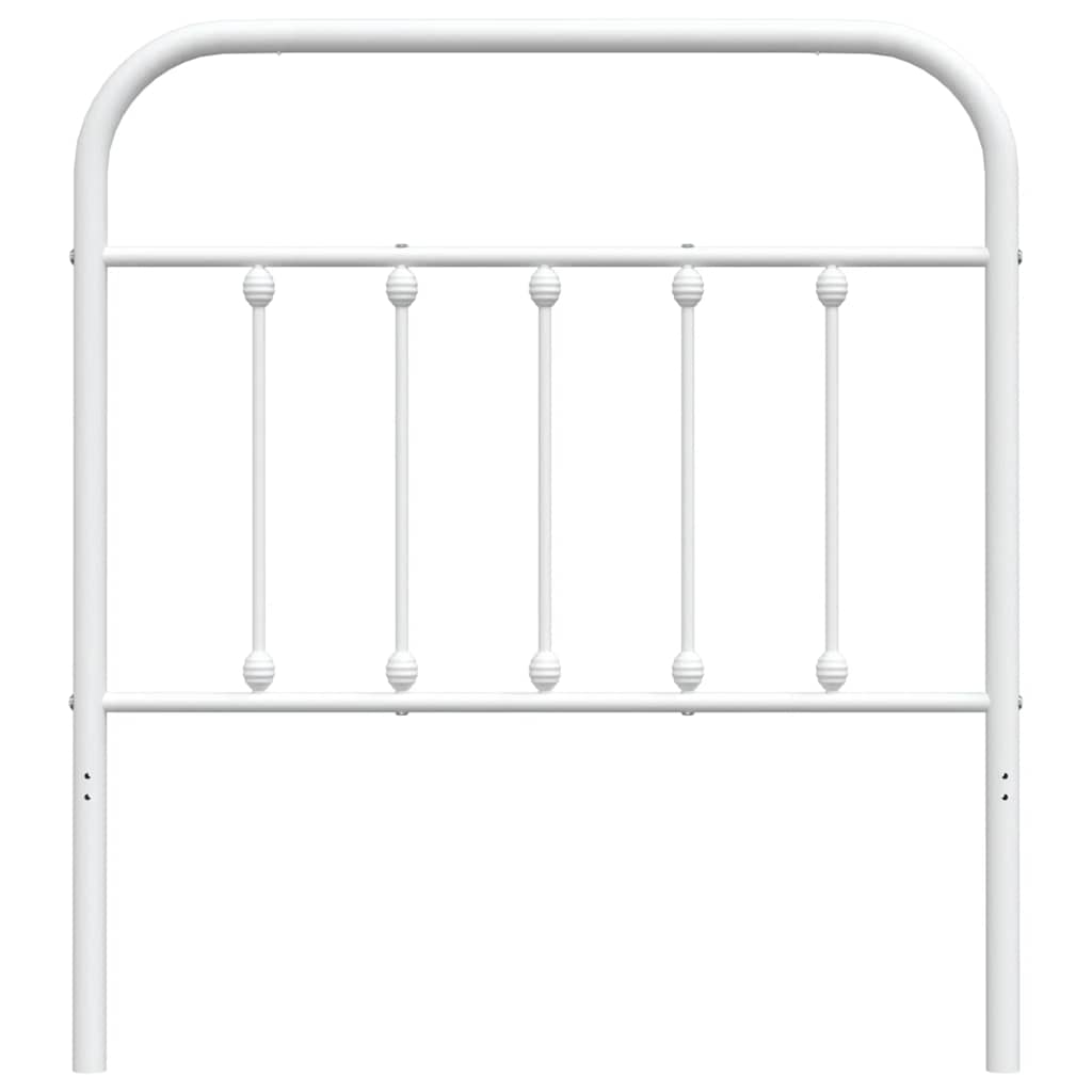 Metal Replace Headboard White 90 cm