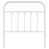 Metal Replace Headboard White 90 cm