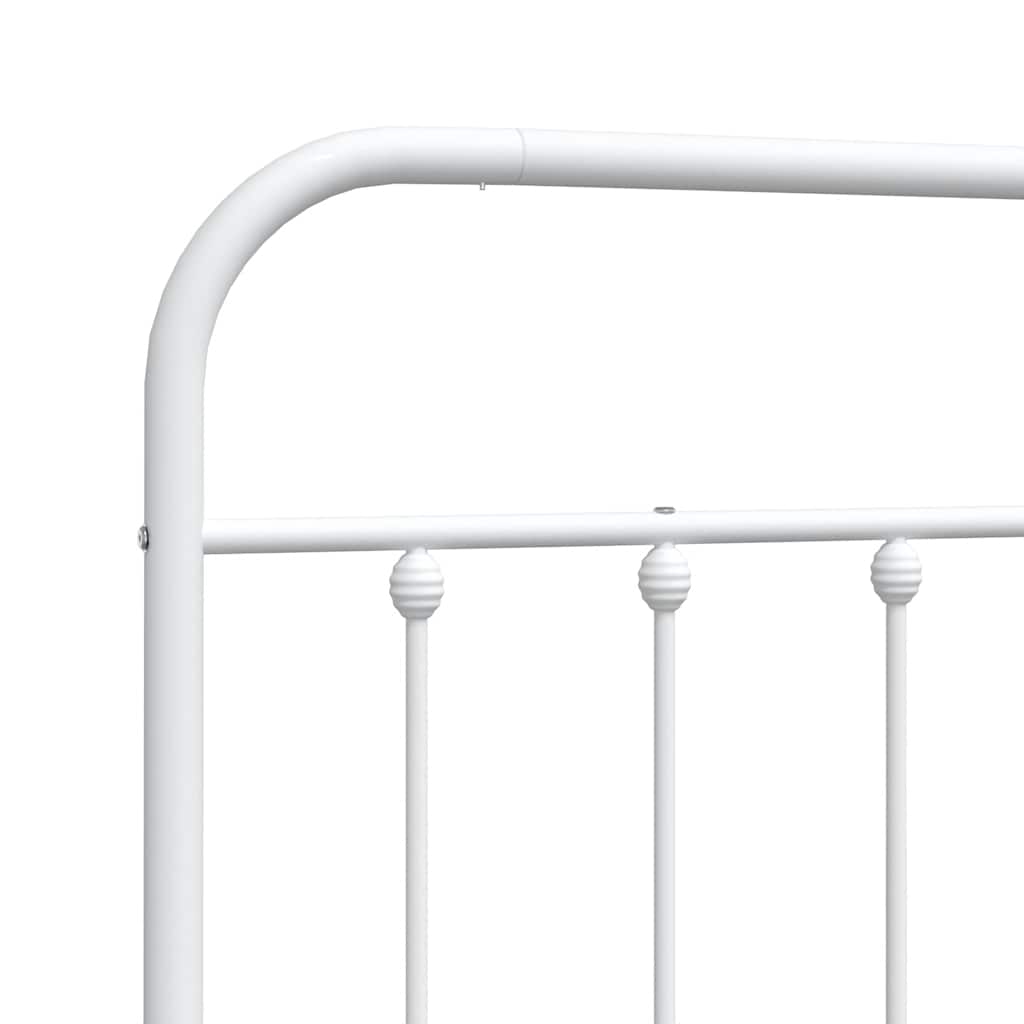 Metal Replace Headboard White 90 cm