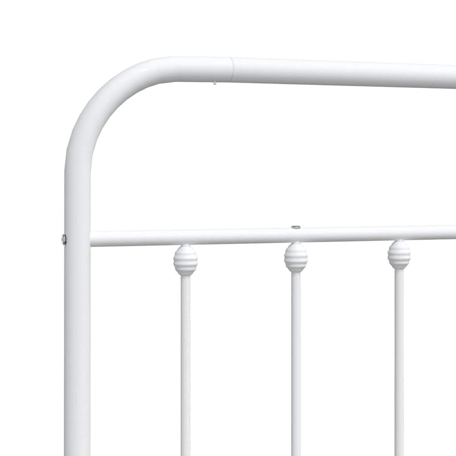 Metal Replace Headboard White 90 cm