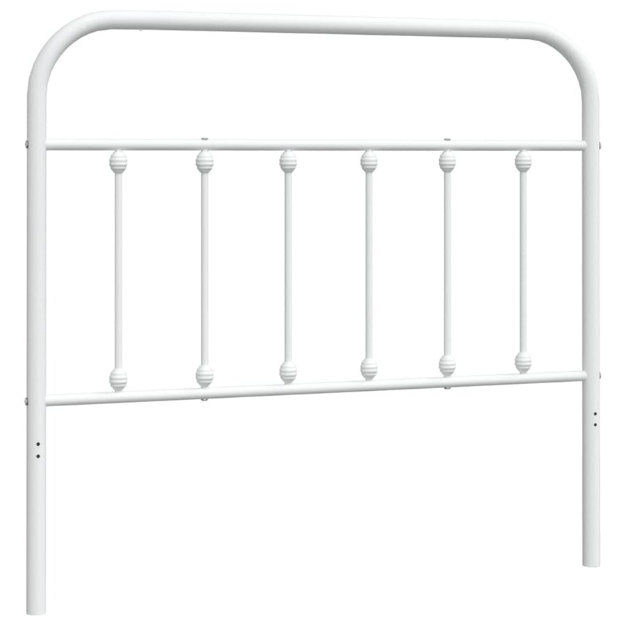 Metal Replace Headboard White 107 cm