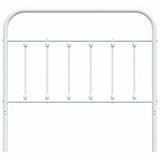 Metal Replace Headboard White 107 cm