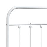 Metal Replace Headboard White 107 cm