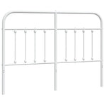 Metal Replace Headboard White 135 cm