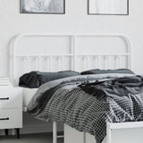 Metal Replace Headboard White 135 cm