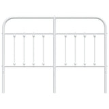 Metal Replace Headboard White 135 cm
