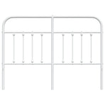 Metal Replace Headboard White 135 cm