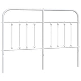 Metal Replace Headboard White 150 cm