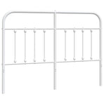 Metal Replace Headboard White 150 cm