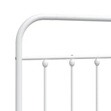 Metal Replace Headboard White 150 cm