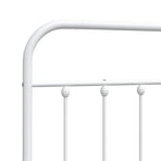 Metal Replace Headboard White 180 cm