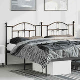 Metal Replace Headboard Black 180 cm