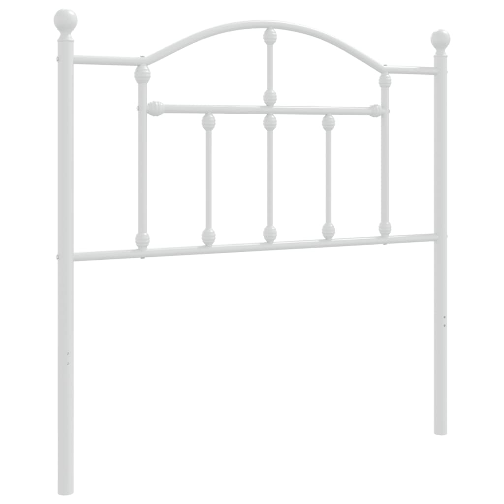 Metal Replace Headboard White 90 cm