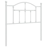 Metal Replace Headboard White 90 cm