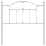 Metal Replace Headboard White 90 cm