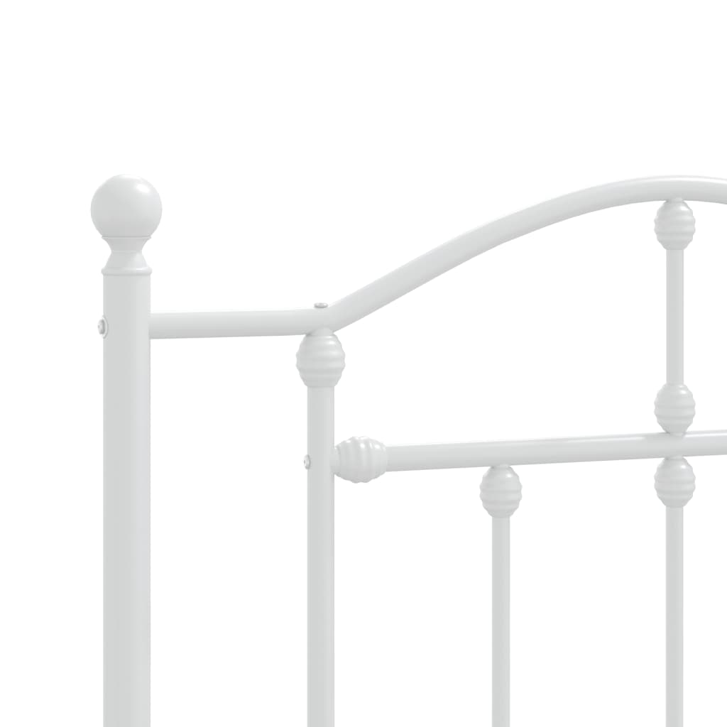 Metal Replace Headboard White 90 cm