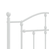 Metal Replace Headboard White 90 cm
