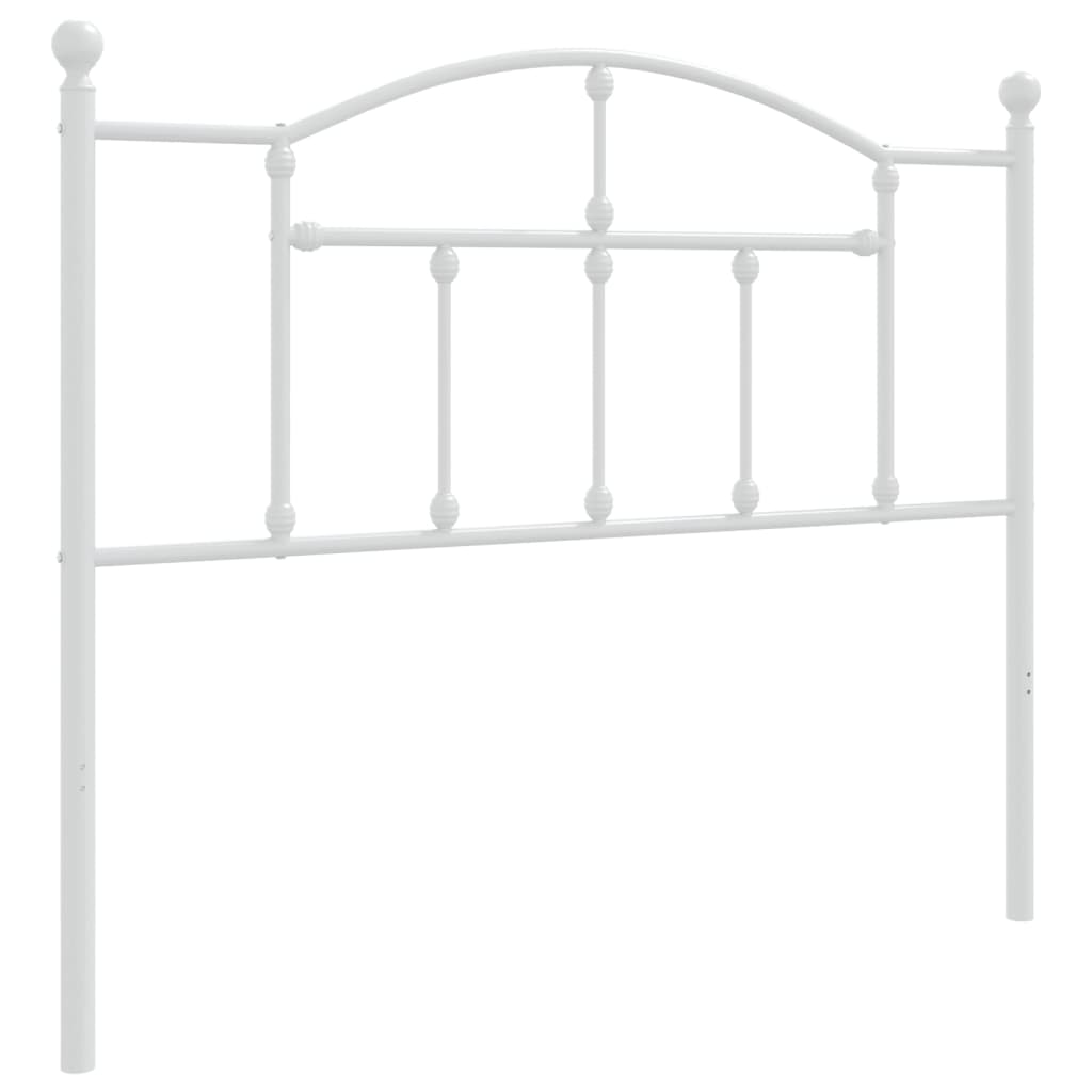 Metal Replace Headboard White 107 cm