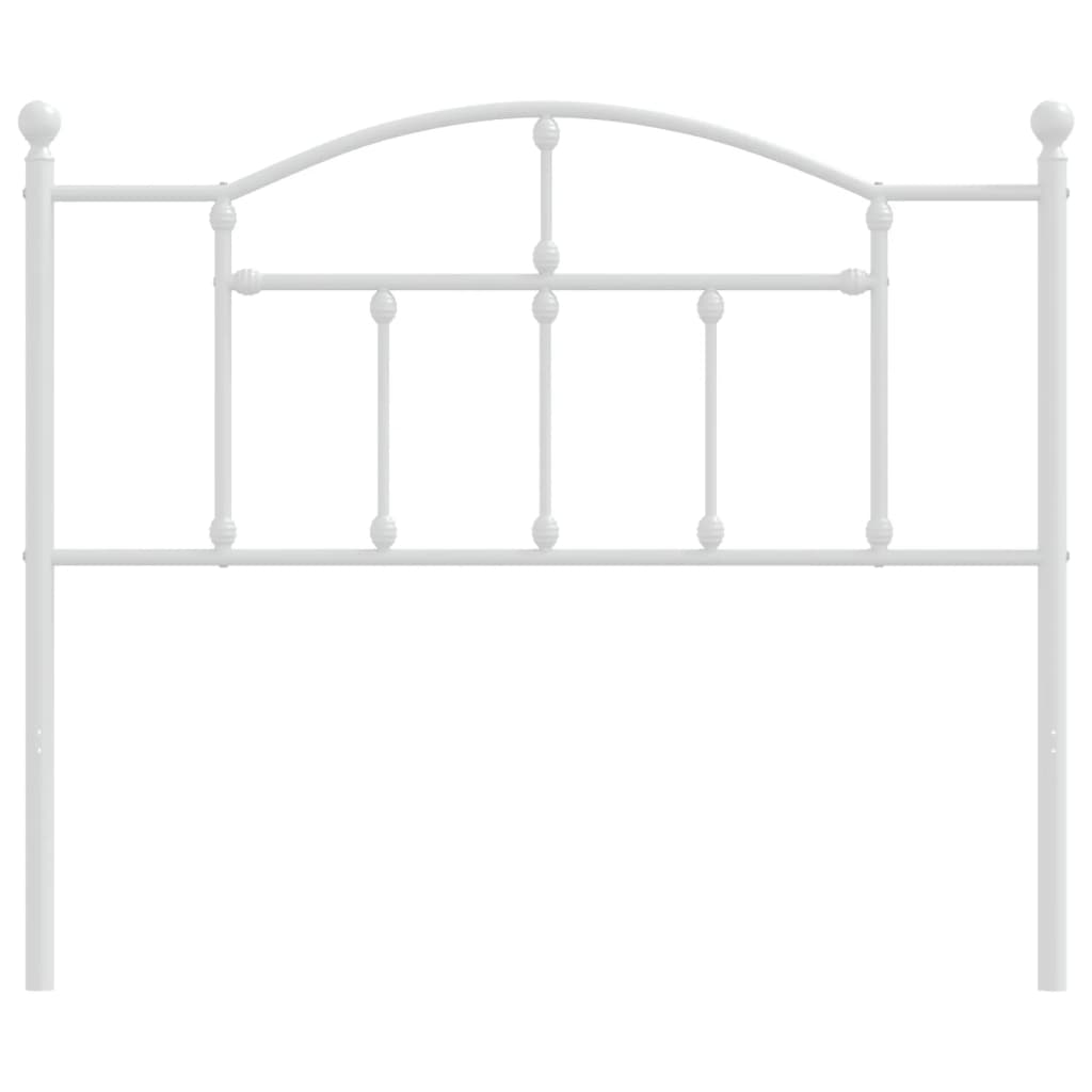 Metal Replace Headboard White 107 cm