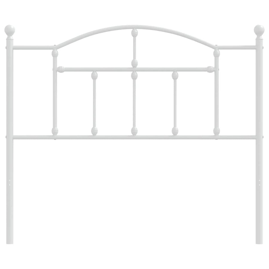 Metal Replace Headboard White 107 cm