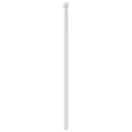 Metal Replace Headboard White 107 cm