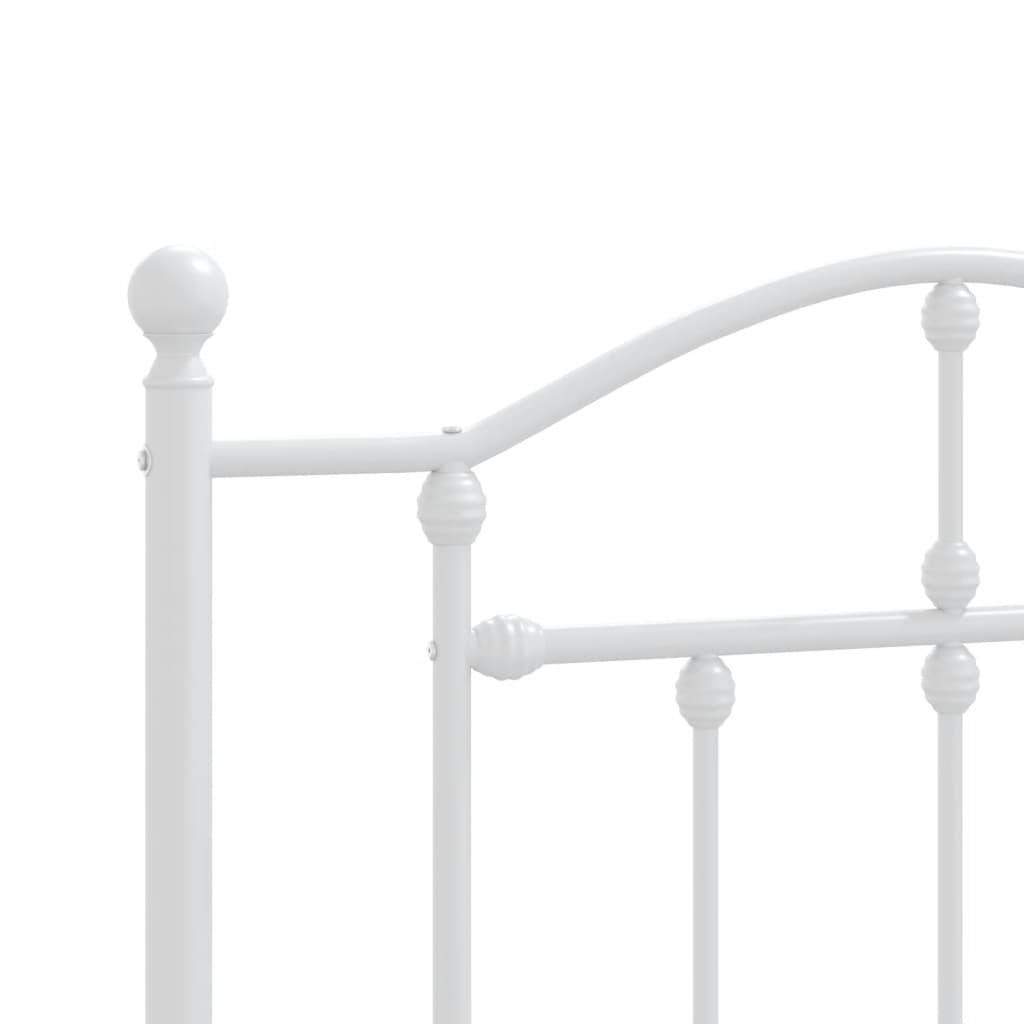 Metal Replace Headboard White 107 cm