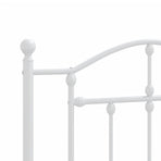 Metal Replace Headboard White 107 cm