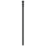 Metal Replace Headboard Black 107 cm