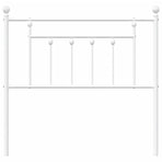 Metal Replace Headboard White 90 cm