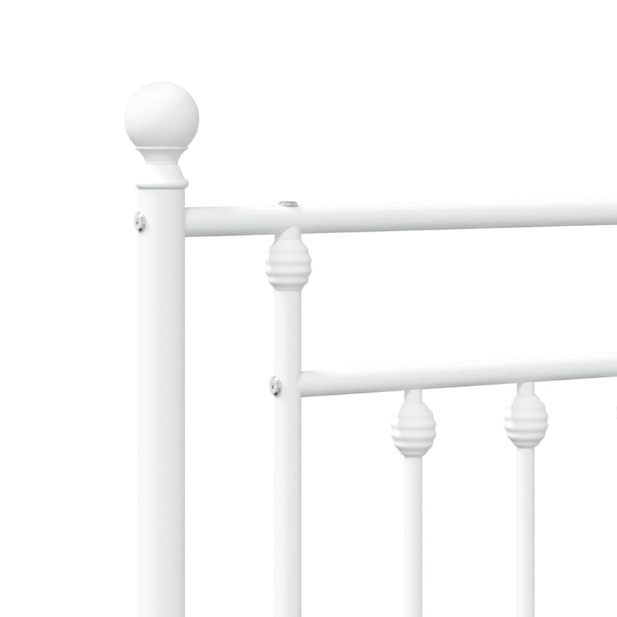 Metal Replace Headboard White 90 cm