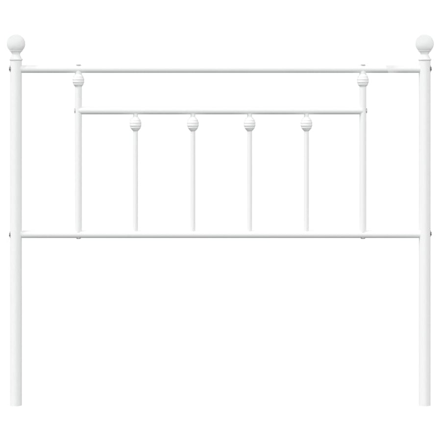 Metal Replace Headboard White 107 cm