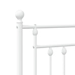 Metal Replace Headboard White 107 cm