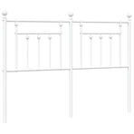 Metal Replace Headboard White 135 cm