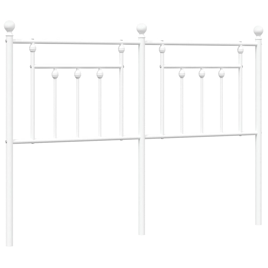 Metal Replace Headboard White 135 cm