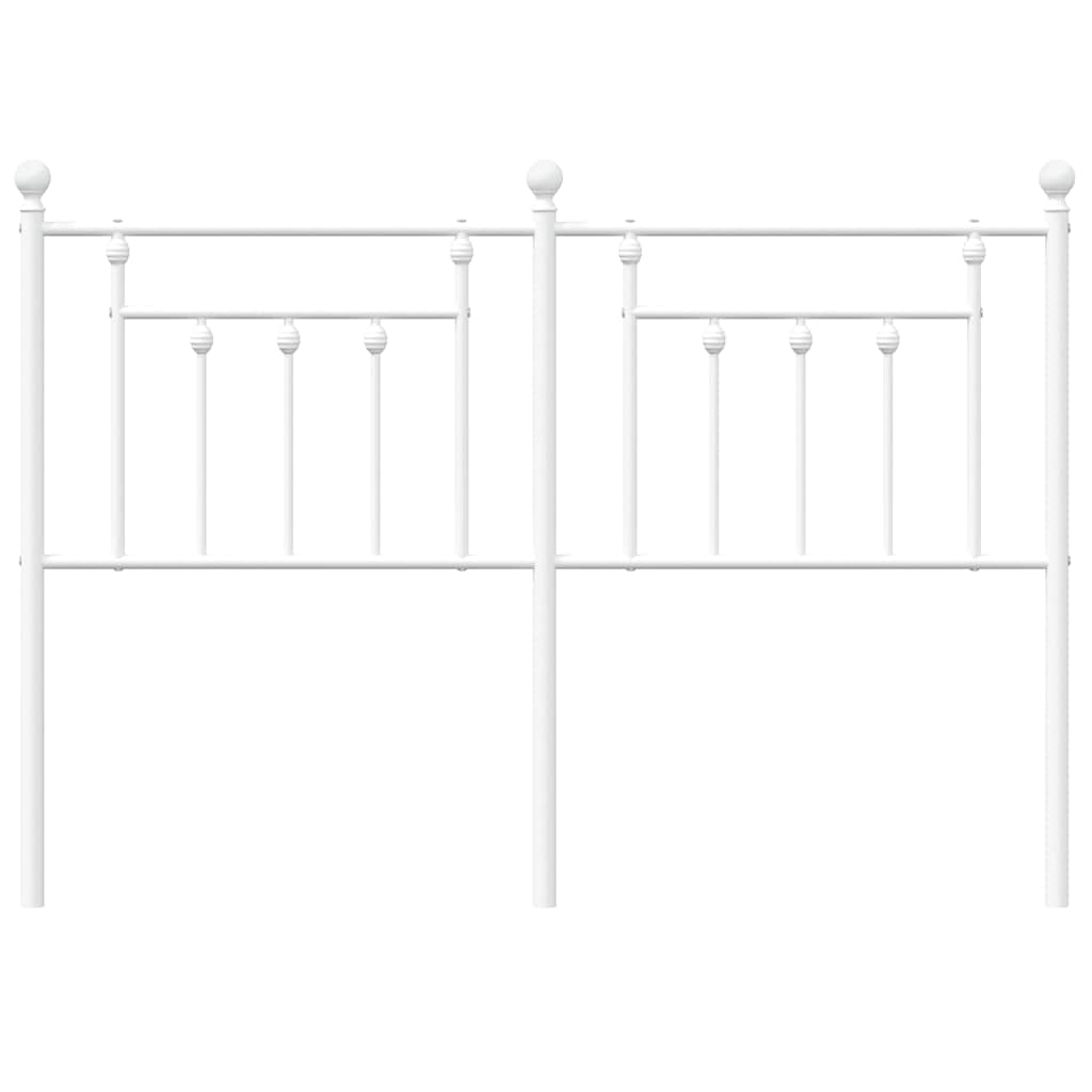 Metal Replace Headboard White 135 cm