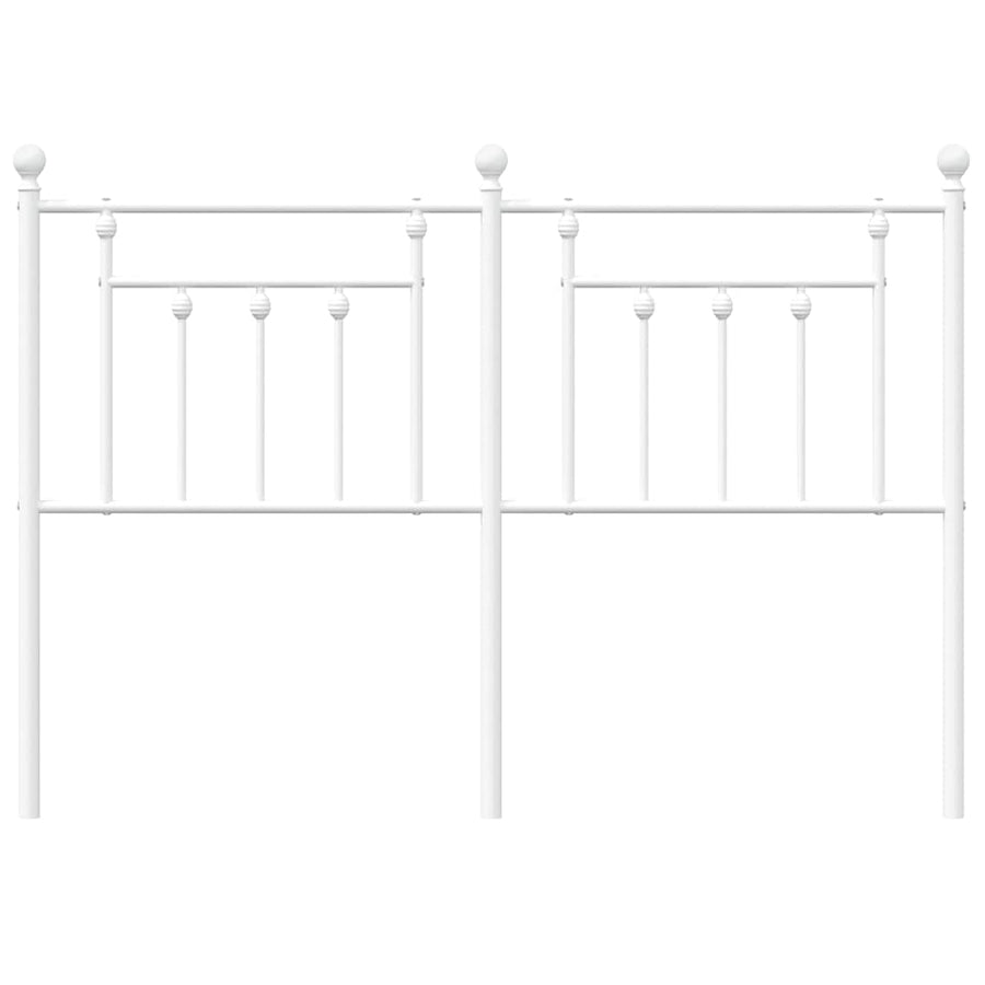 Metal Replace Headboard White 135 cm