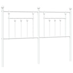 Metal Replace Headboard White 150 cm