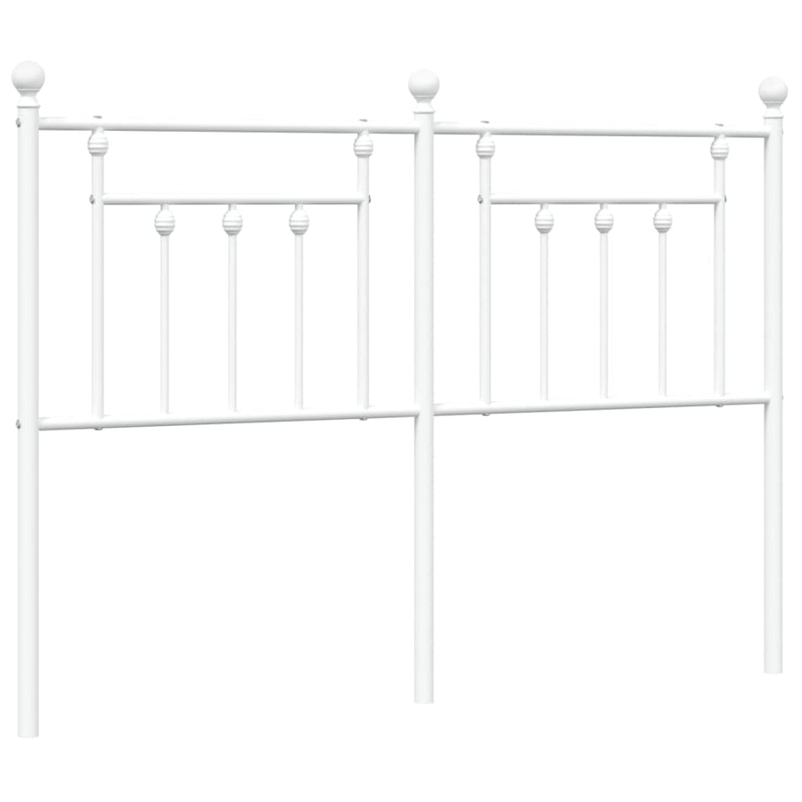 Metal Replace Headboard White 150 cm
