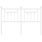 Metal Replace Headboard White 150 cm