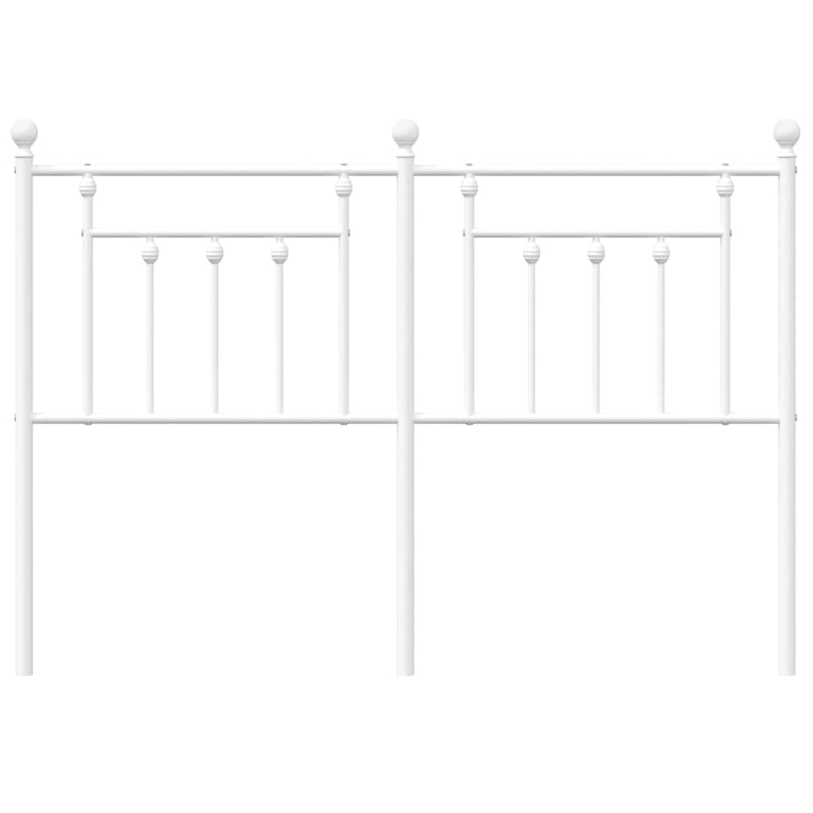 Metal Replace Headboard White 150 cm