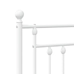 Metal Replace Headboard White 180 cm