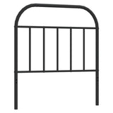 Metal Replace Headboard Black 90 cm