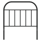 Metal Replace Headboard Black 90 cm