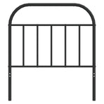Metal Replace Headboard Black 90 cm