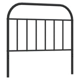 Metal Replace Headboard Black 107 cm